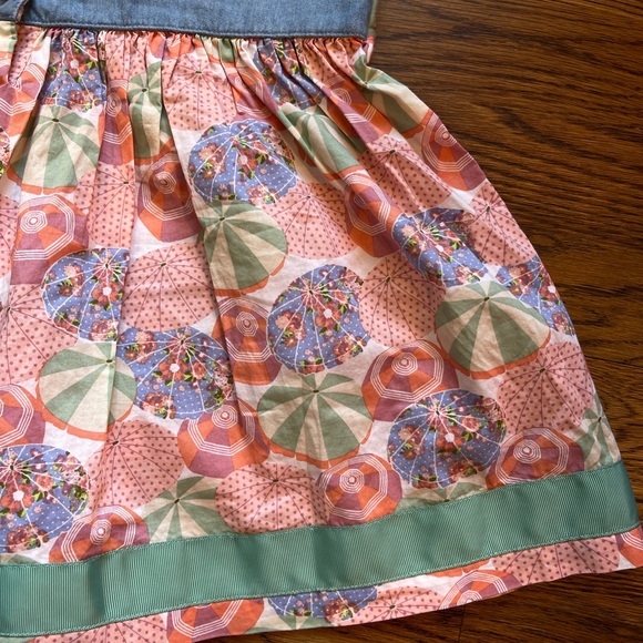 Matilda Jane Kids Parasol Floral Printed Knot Top 8-10 - Picture 15 of 16